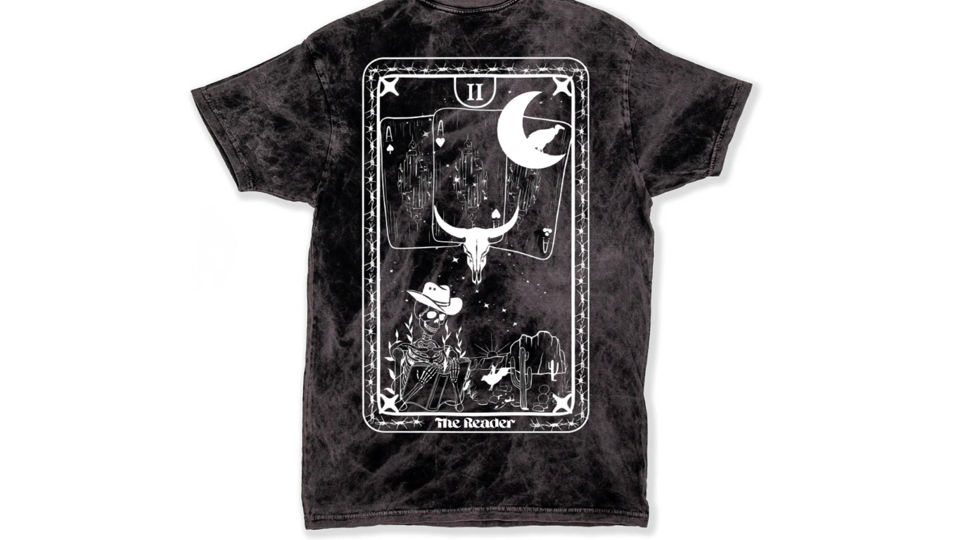 Crystal-Wash Western shirt