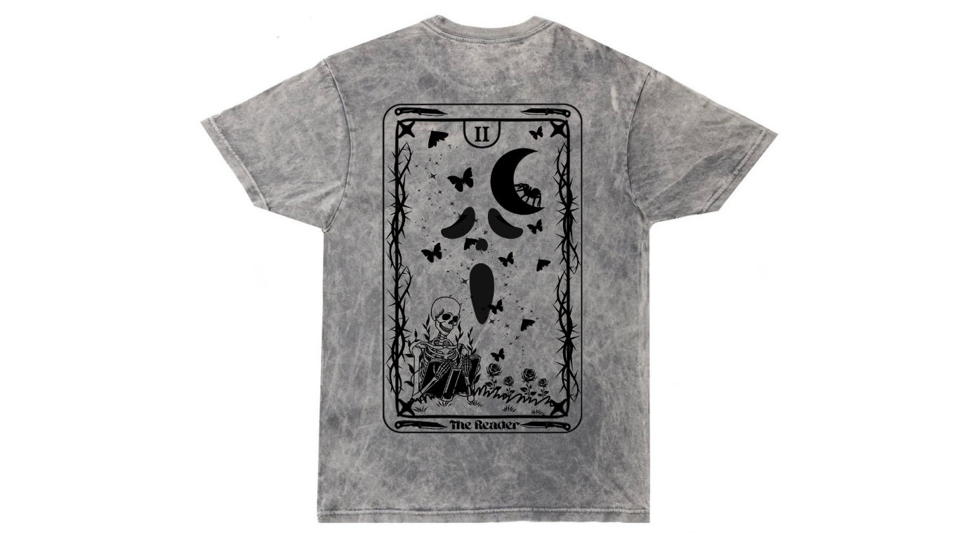 Crystal-Wash Dark Romance Shirt